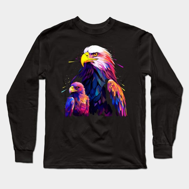 Eagle Mothers Day Long Sleeve T-Shirt by JH Mart